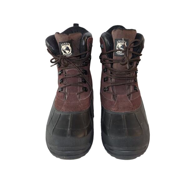 New Men's Brown & Black Rugged Exposure Mammoth II Winter Snow Boots size 12 - Picture 5 of 8